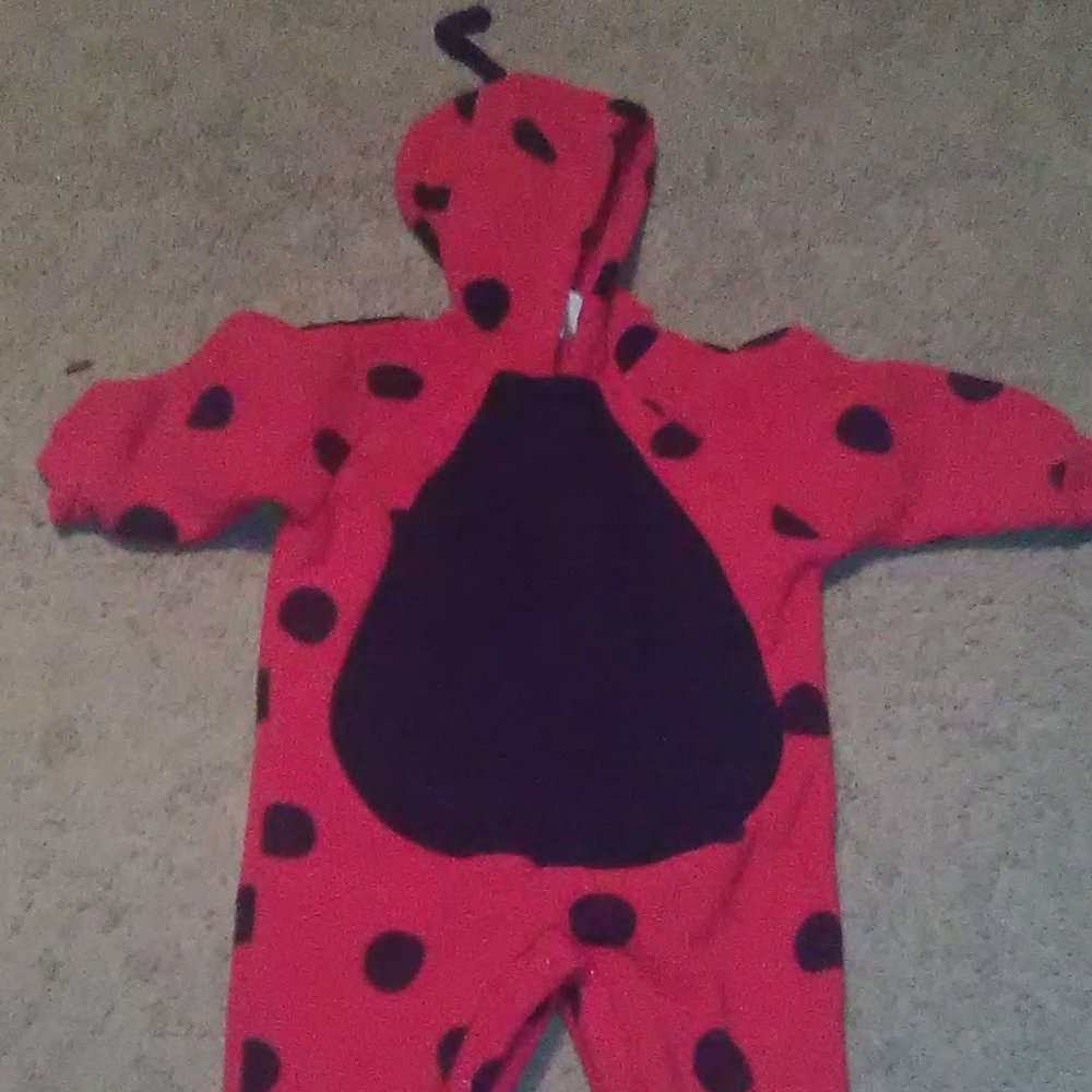 baby ladybug  one piece 6-9 mos